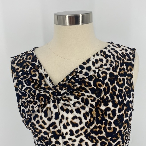 Chicos Animal Print Sleeveless Mini Dress - Picture 3 of 8